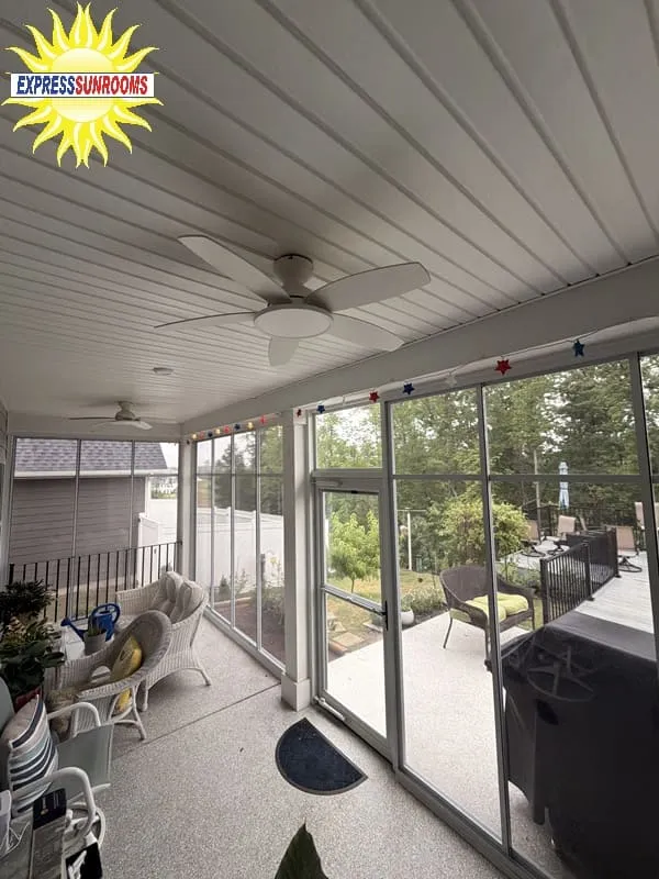 Spartanburg Verticle Vinyl Porch Panels-1