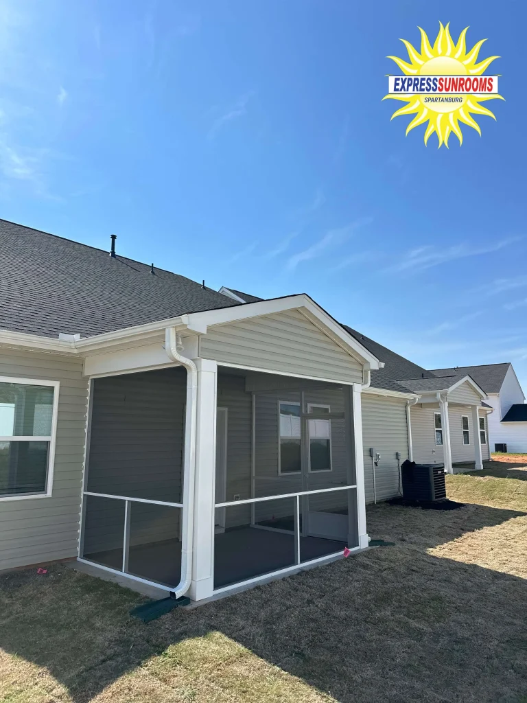 A Fresh Screened Porch Addition in Woodruff, SC