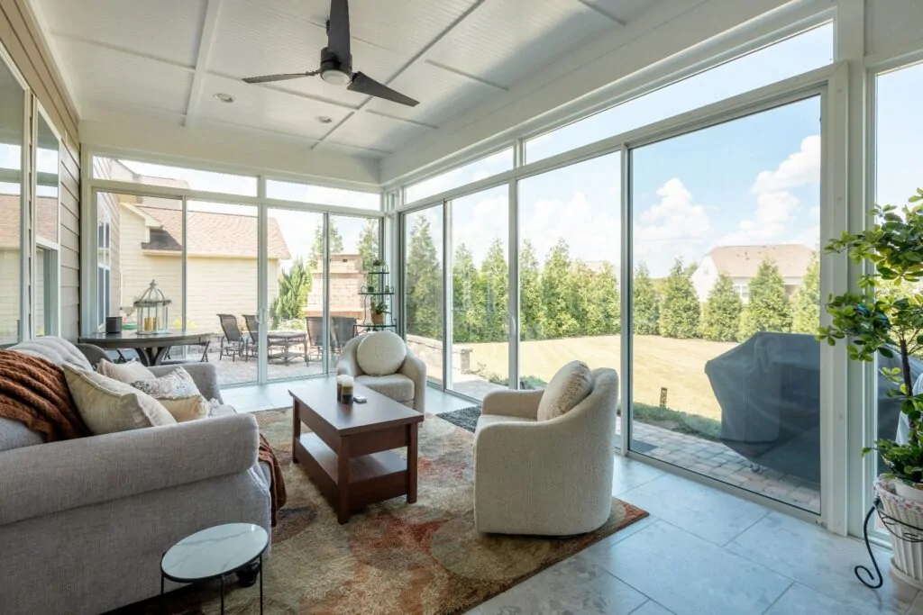 Glass vs Vinyl Windows in Spartanburg Sunrooms